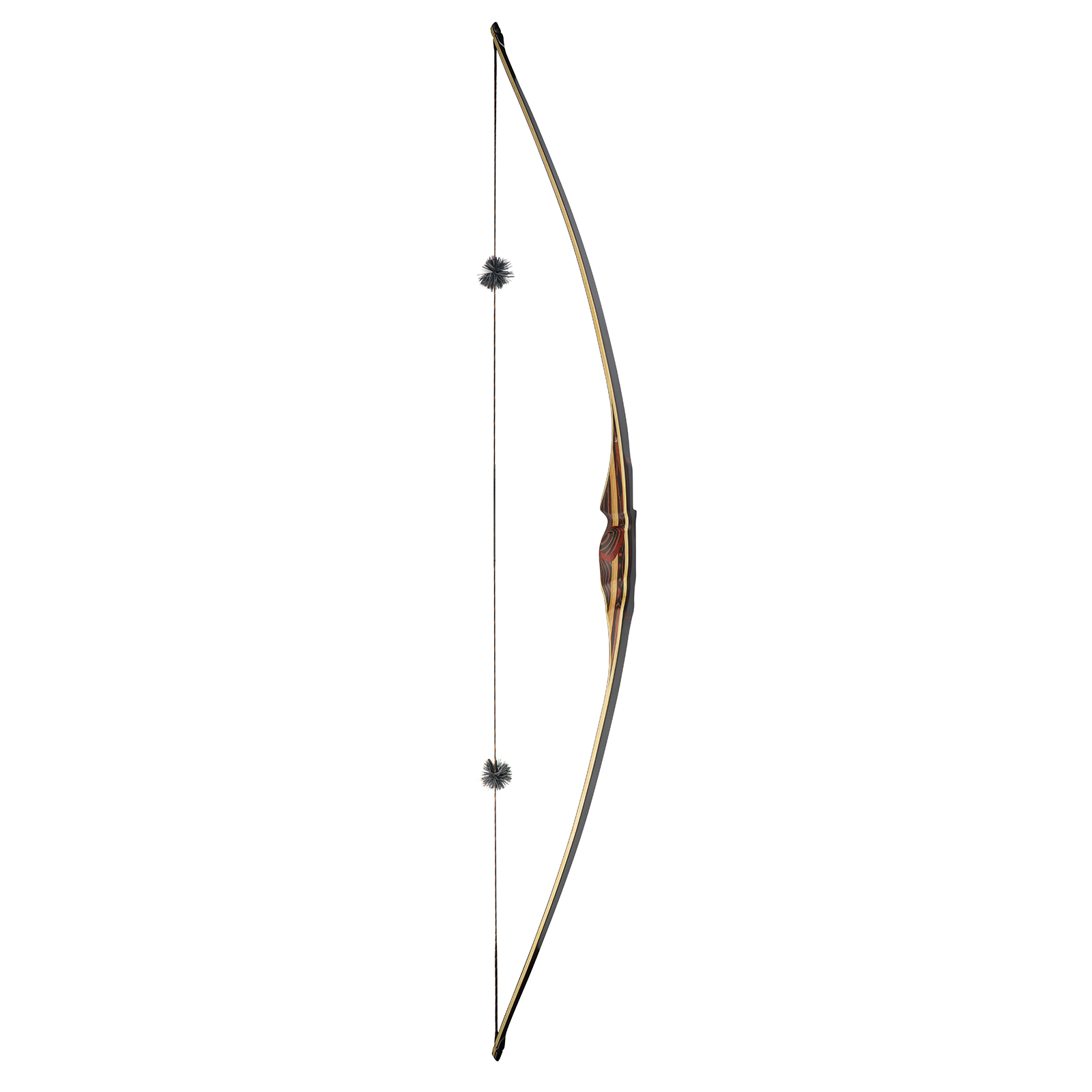 68" Zebra Longbow